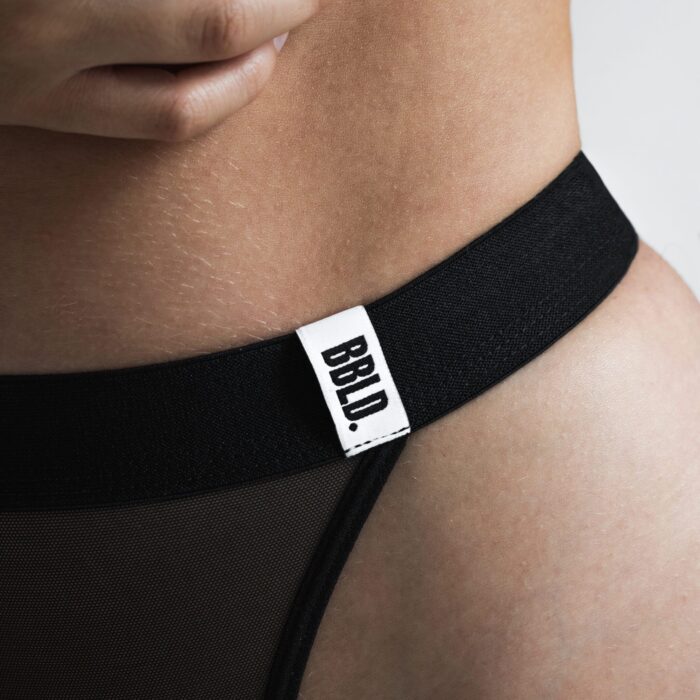 Figi BBLD z siateczki czarne logo